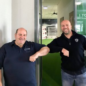 Hills Football and Chempower reps